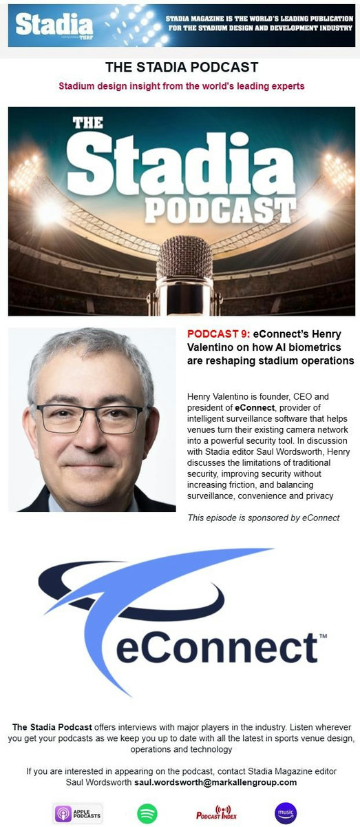 The Stadia Podcast — Podcast 9 with eConnect's Henry Valentino